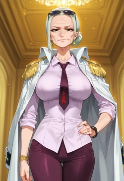 [ChocoPizza] Tsuru (one piece) 489 [AI Generated]