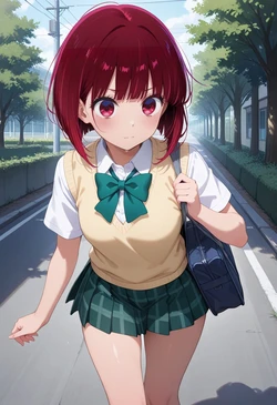 [マイネームルナ] In a world where only men exist...featuring Akane Kurokawa and Kana Arima [AI Generated]