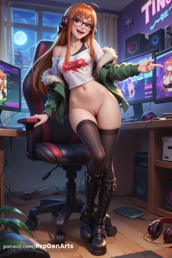 ProGenArts - Futaba Sakura (AI Generated)