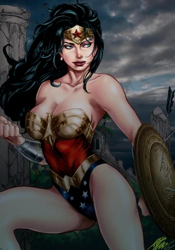 Wonder Woman and others by Carlos Silva