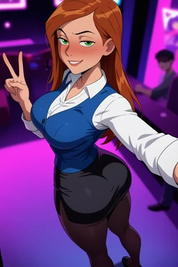 WaifuInvoker Gwen Tennyson | Ben 10 🔥 [AI Generated]