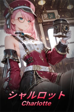 [Villain Party] 0902(Sponsored Content)--Charlotte (Genshin) — On-the-Scene Train Robbery Report (Patreon) [AI Generated]