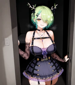 [AI Generated] (RAW Waifus) Goth Fauna