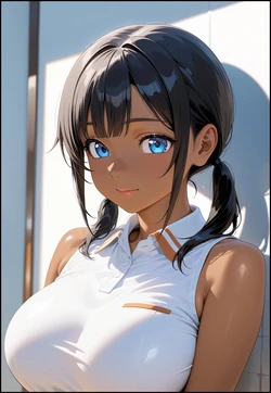 [K.O.D] [AI Generated]美黑吧店员（K记翻译）