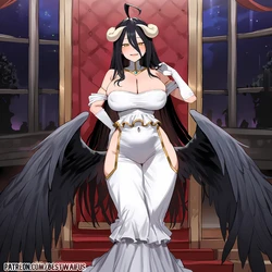 [Patreon] (BestWaifus) Albedo [AI Generated]