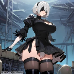 [Patreon] (BestWaifus) 2B [AI Generated]