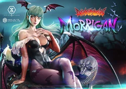 Darkstalkers - Morrigan 1/4 Scale Figure - Prime 1 Studio Statue (Real Elite Masterline Collection)
