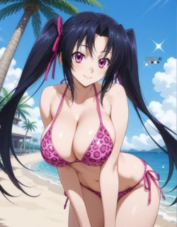 [EternoAI] Serafall Leviathan 🔞 | High School DxD + [EXTRAS] | Serafall Leopard Bikini (2025-05-13) [AI Generated]