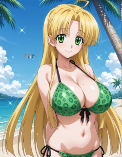 [EternoAI] Asia Argento 🔞 | High School DxD + [EXTRAS] | Asia Leopard Bikini (2025-05-22) [AI Generated]
