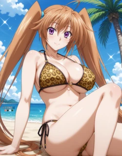 [EternoAI] Irina Shidou 🔞 | High School DxD + [EXTRAS] | Irina Leopard Bikini (2025-05-10) [AI Generated]