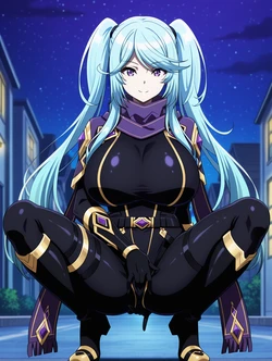 [アナゴ] ニュー、デルタ、イプシロンオナニー＆おしっこ [AI Generated]