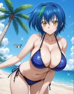 [EternoAI] Xenovia Quarta 🔞 | High School DxD + [EXTRAS] | Xenovia Leopard Bikini (2025-05-02) [AI Generated]