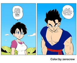 [FunsexyDB] Midair Training colorized [dragon ball z