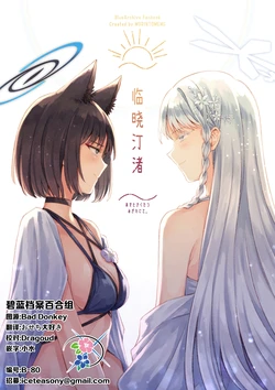 (C107) [モリントメメ (m!roku)] 暁降つ汀にて | 临晓汀渚 (Blue Archive) [Chinese] [碧蓝档案百合组]