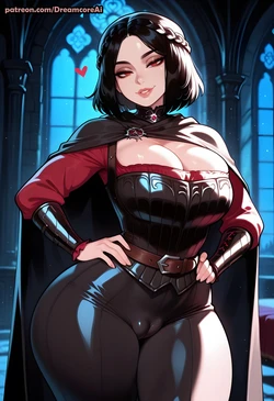 Dreamcoreart-Set -1358 Serana BWC [AI Generated]