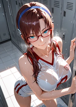 [KALA AI NSFW (VAMA)] - Makinami Mari Illustrious (454p) [AI Generated]