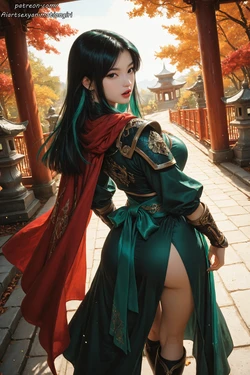 [Patreon] [AiASAG] [4K] 🌸Mulan⚔️ - Preview [AI Generated]