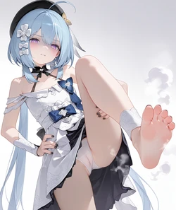 这次是格雷修+但是加了足控DLC----格蕾修 (崩坏三)-(AI Generated)