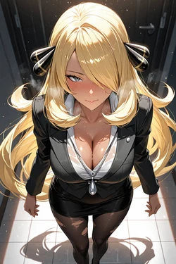 [KALA AI NSFW (VAMA)] - cynthia (pokemon) 519p (Patreon) [AI Generated]