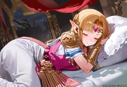 apaper) 260329 [ZELDA ALBW] princess zelda BBC [AI Generated]