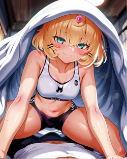 [Silvesta] Enna Alouette & Millie Parfait glasses+sportwear [AI Generated]