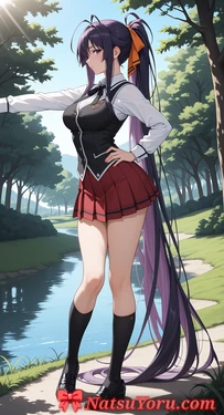 [NatsuYoru] Akeno Himejima (High School DxD) [AI Generated]