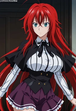 [Azurline] Rias Gremory 1 (High School DxD) #1 - REQUEST (Patreon) [AI Generated]