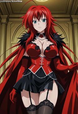 [Azurline] Rias Gremory 5 (High School DxD) #5 - REQUEST (Patreon) [AI Generated]