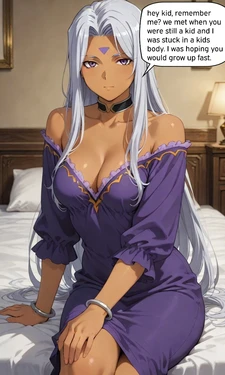 Urd meets grown up Shohei [AI Generated]