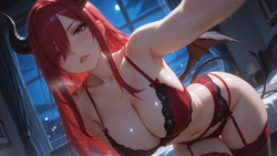 AlArt GiWu - Erza Scarlet - Fairy Tail (Patreon) [AI Generated]