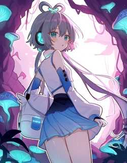 野外的山洞不能去 洛天依 [AI Generated]