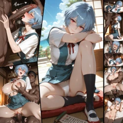 Paperhero - Ayanami Rei 綾波レイの秘密の関係 [AI Generated]