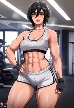 [Renz3n] Mikasa Ackerman (Attack on Titan) [AI Generated]