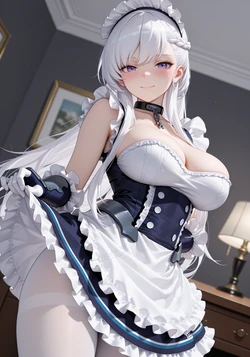 [Rei | Digital Works] Belfast - Azur Lane [AI Generated]