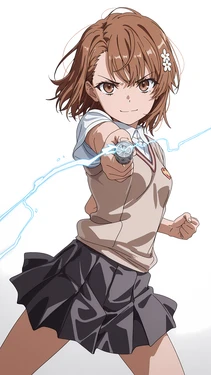 [BBStaff] 上条〇麻と恋仲になり学〇妊娠しちゃう御坂〇琴 (Mikoto Misaka) [AI Generated]