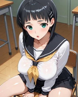 [YakeArt] kirigaya suguha 桐ヶ谷直葉 桐谷直葉(Patreon) [AI Generated]