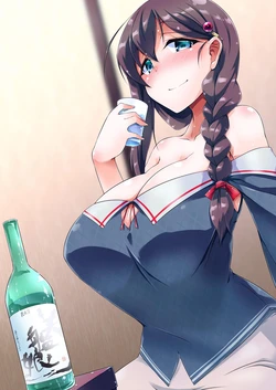 [Silver Way (Shirogane)] Otona ni Natta Shigure ni Izakaya de Saikai Shita Hanashi (Kantai Collection -KanColle-) [Digital]