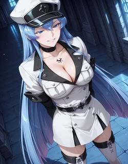 [SantpixvArt] Esdeath エスデス [AI Generated]