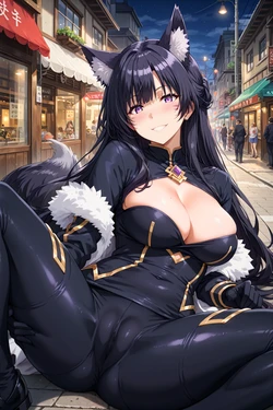 [SantpixvArt] デルタ(陰の実力者になりたくて!) Delta [AI Generated]