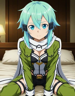 [azusa PATREON] Sword Art Online – Sinon 202P [AI Generated]