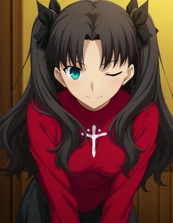 [azusa PATREON] Fatestaynight – Tohsaka Rin 168P [AI Generated]