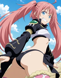 [azusa PATREON] That Time I Got Reincarnated as a Slime – Milim 163P [AI Generated]