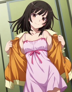 [azusa PATREON] Bakemonogatari – Sengoku Nadeko 230P [AI Generated]