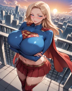 [RazorThreat] Supergirl x Gyaruoh Variety Set - DC (AI Generated)