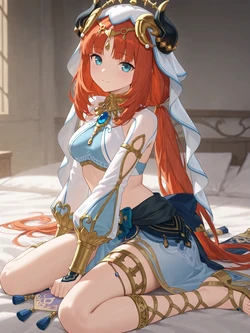 からーげ - Nilou (Genshin Impact) {AI Generated}