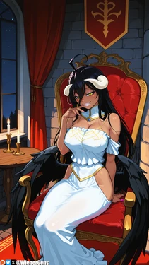 Albedo (Overlord) WienerGens AI Generated