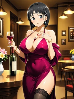 [Rossweisse/Rossweisse155] Kirigaya Suguha P80+ [AI Generated]