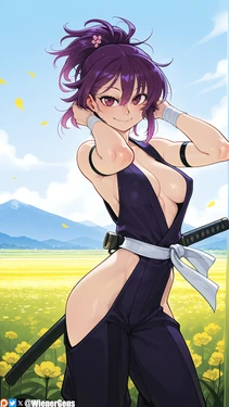 Yuzuriha (Hell's Paradise) WienerGens AI Generated