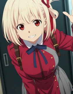 [azusa PATREON] Lycoris Recoil – Nishikigi Chisato 300P [AI Generated]