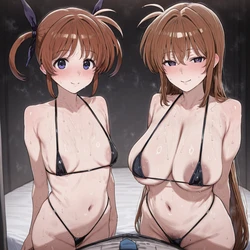 [Aoshie] Nanoha Takamachi's Naughty Time (Patreon) [AI Generated]